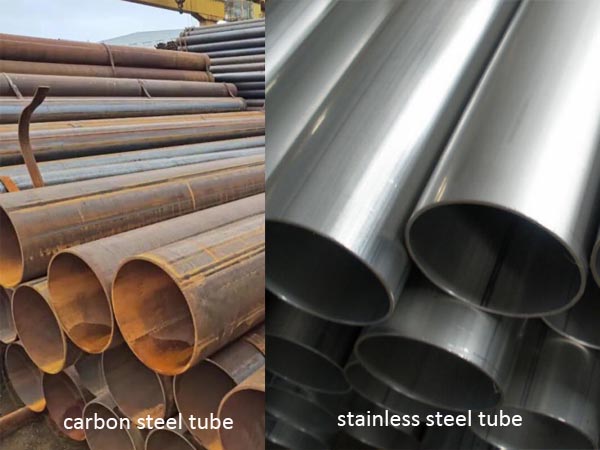 carbon steel pipes vs Stainless steel pipes