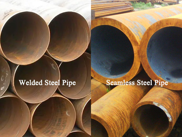 welded steel pipe vs seamless steel pipe