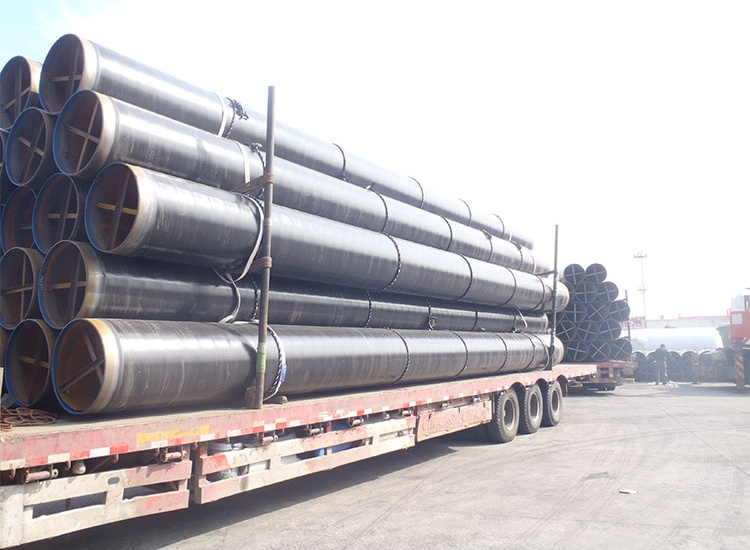 transport of lsaw steel pipe
