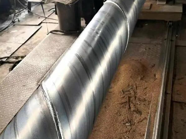 spiral pipe welding process
