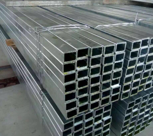 galvanized square and rectangular tube