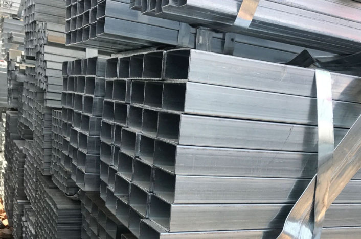 galvanized square and rectangular tubes