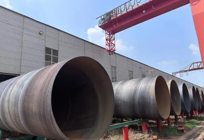  spiral welded pipe for sewage treatment