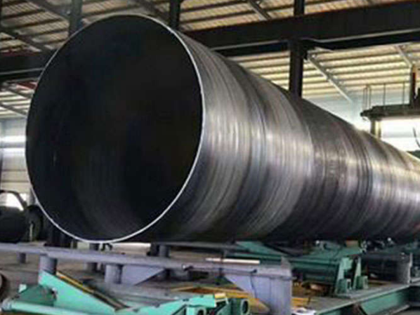 spiral welded pipe manufacturing process