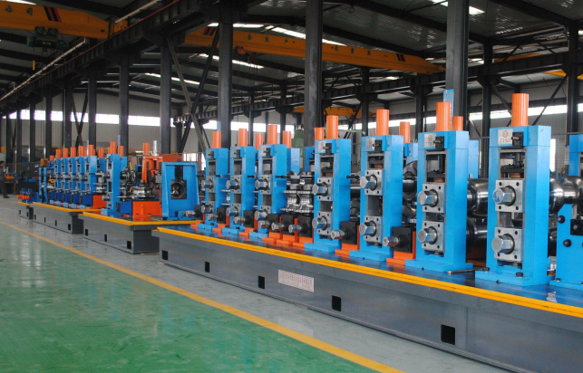 High frequency pipe welding machine