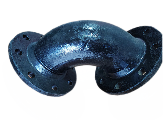 pipe elbow to flange connection
