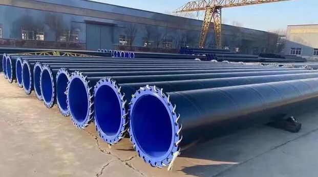 flange connection spiral steel pipe