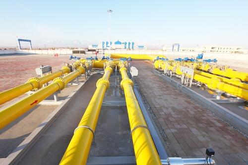gas pipeline connection