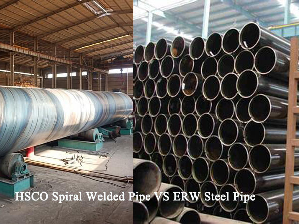 spiral welded pipe vs ERW straight seam welded pipe