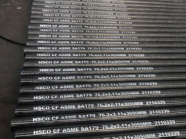 ASME SA179 seamless boiler pipe