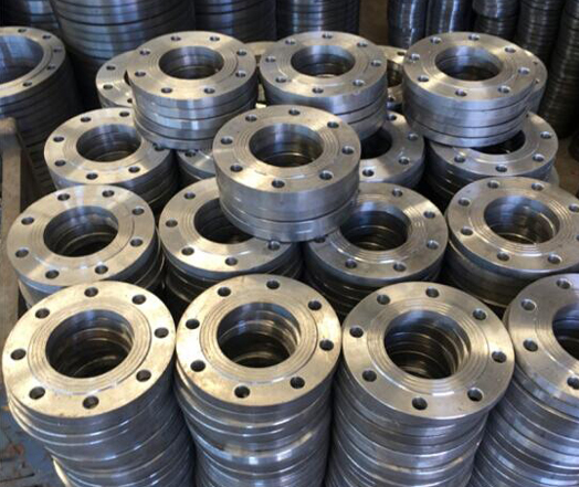 Flat welding flange