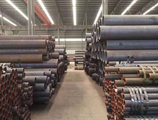 seamless steel pipe for pressure vessels and boilers