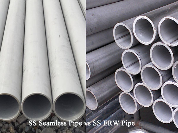 erw stainless steel pipe vs seamless stainless steel pipe