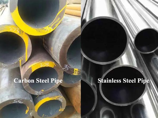 seamless stainless steel pipe vs seamless carbon steel pipe