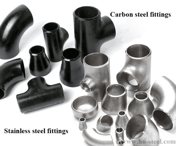 carbon steel pipe fittings vs stainless steel pipe fittings 