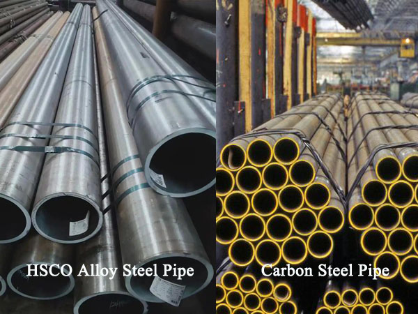 alloy steel pipe vs carbon steel pipe