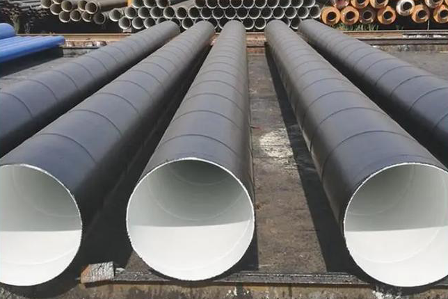 Anti-corrosion carbon steel pipes for drinking water