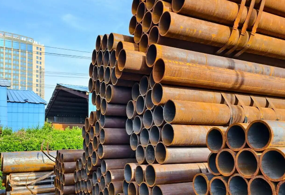  carbon steel pipe outdoor storage