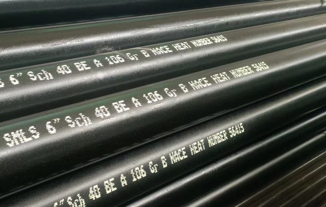 ASTM A106 GR.B SCH 40 Seamless Pipe, BE