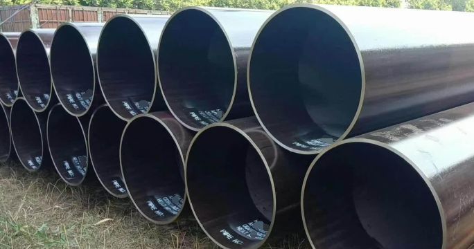 X80 Straight Seam Welded Steel Pipe