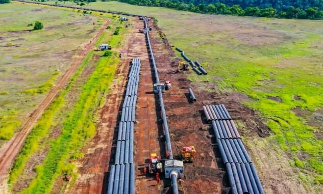Long-distance pipeline projects