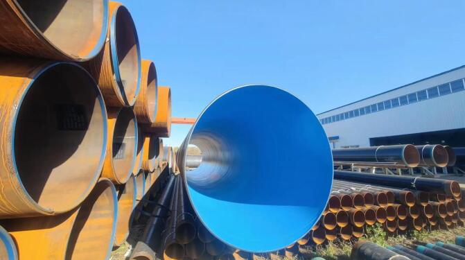 SSAW Steel Pipe for long-distance transmission pipelines