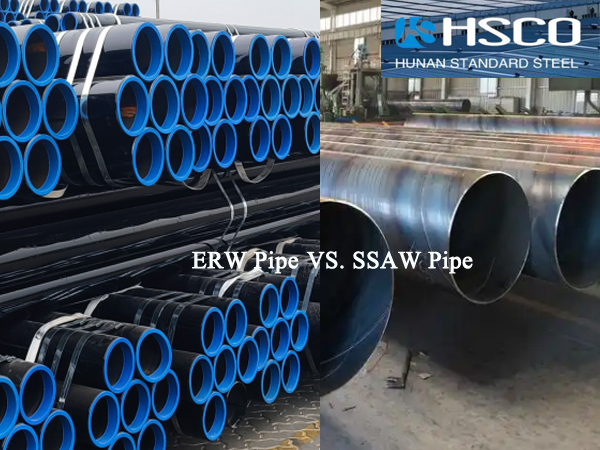 ERW pipe vs SSAW pipe