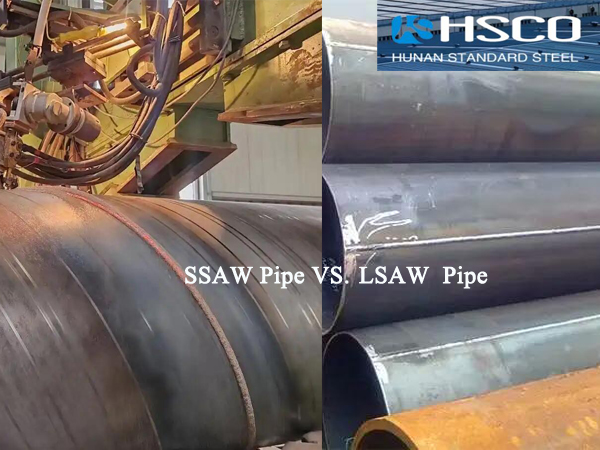 SSAW Steel Pipe vs LSAW Steel Pipe 