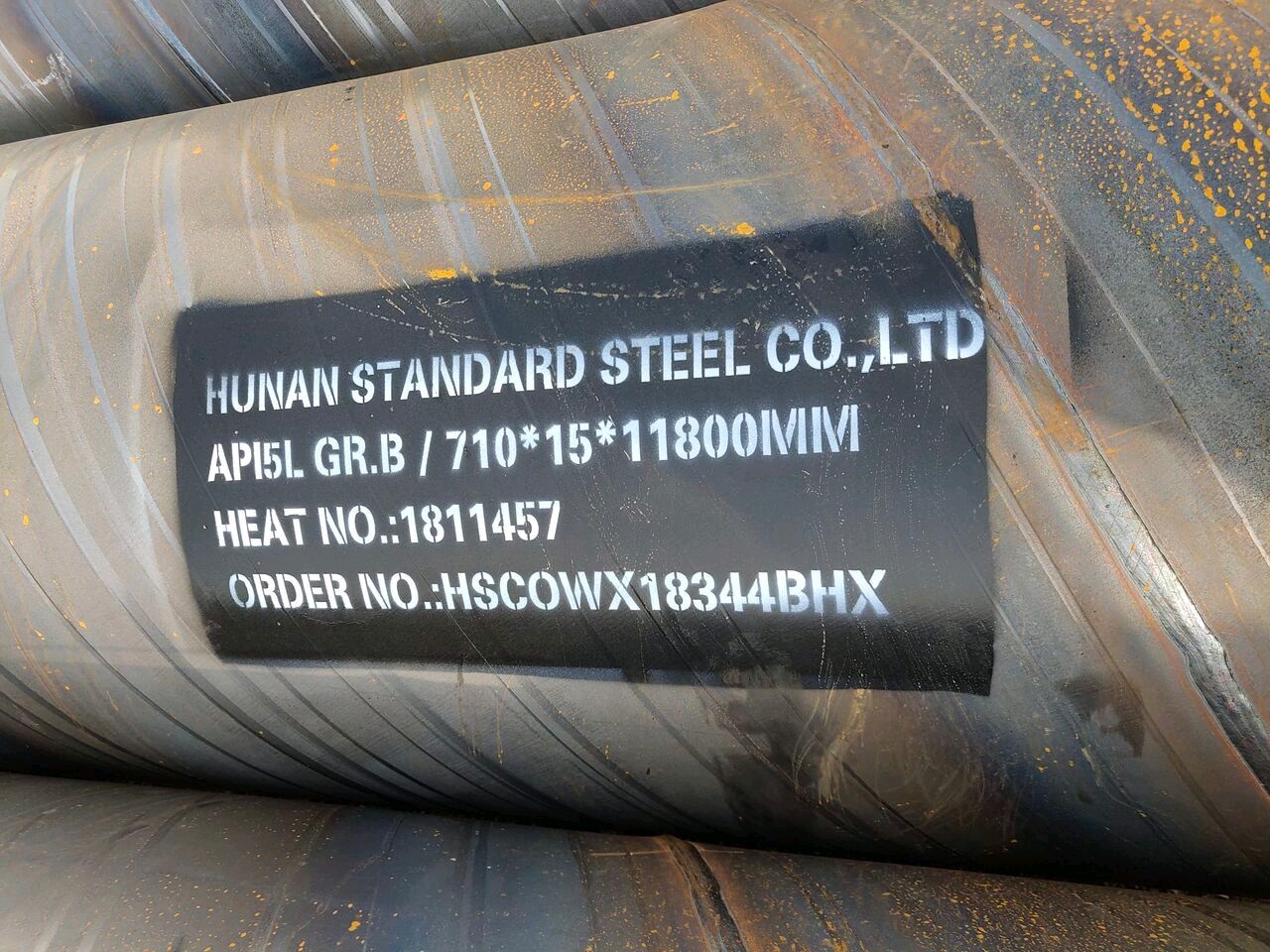 API 5L GR.B SSAW Steel Pipe - Hunan Standard Steel