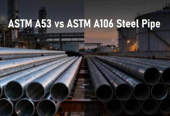 ASTM A53 vs ASTM A106 steel pipe