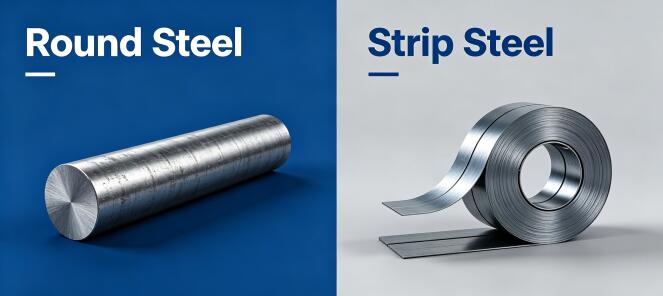 round steel vs strip steel - hunan standard steel