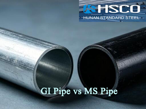 Diferencia entre tuberías MS y GI