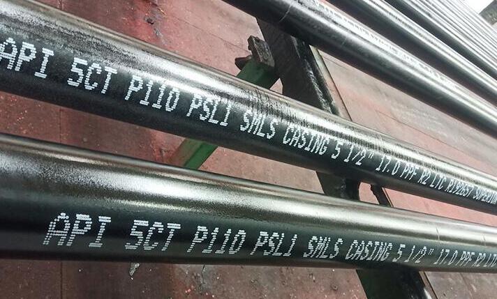Marcado de tubería de revestimiento API 5CT