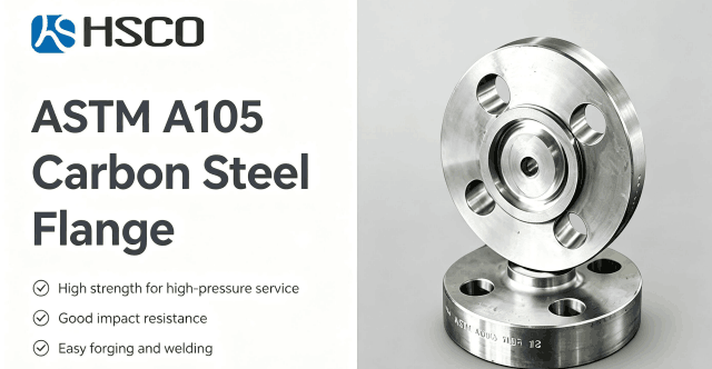 Material de las bridas para tuberías ASTM A105